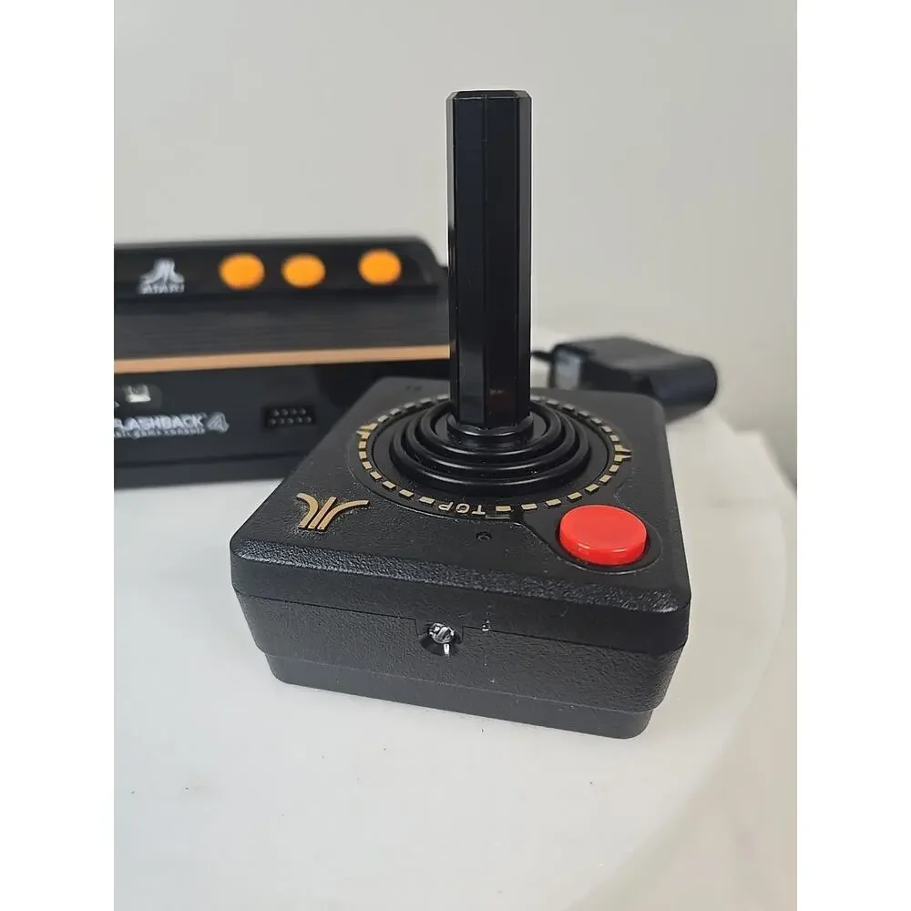 Atari - Flashback 4 classic Game Console Tested & Works Yar's Revenge Centipede